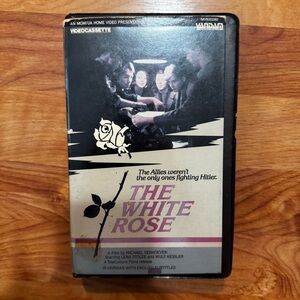 The White Rose (1982, VHS) German WWII Lena Stolze MGM RARE Clamshell Subtitled